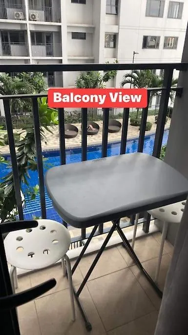 Apartment Shore Residence D22 Shortwalk Moa Balconypoolview Manila